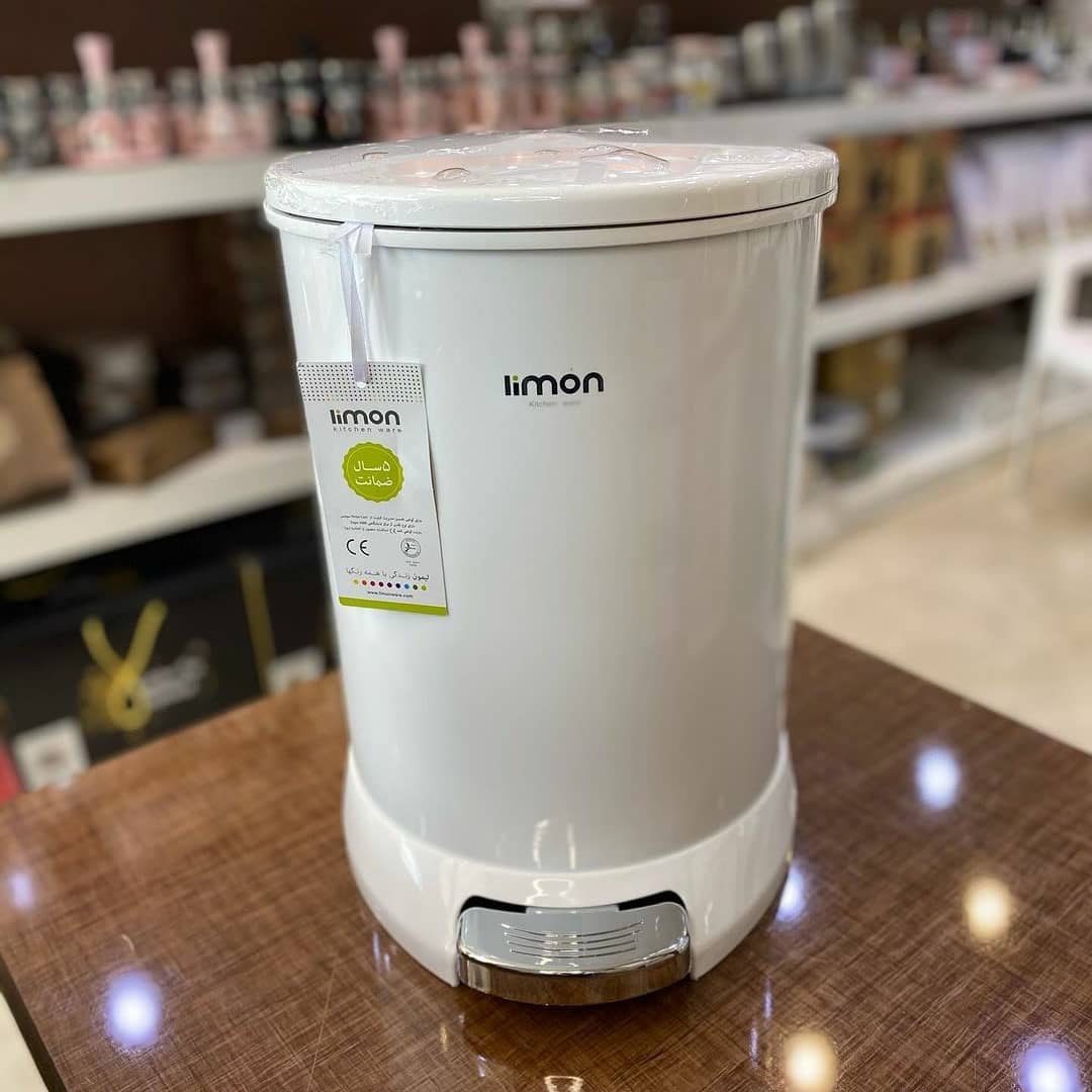 Limon Formal Round Bathroom Waste-bin