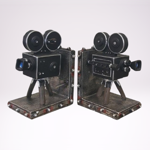Retro Arrie Camera Bookends