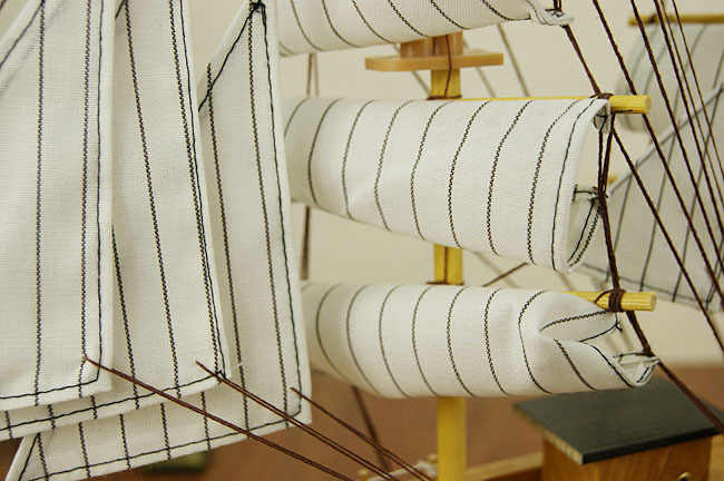 Decor Passat Tall Ship Detailed Wooden Model