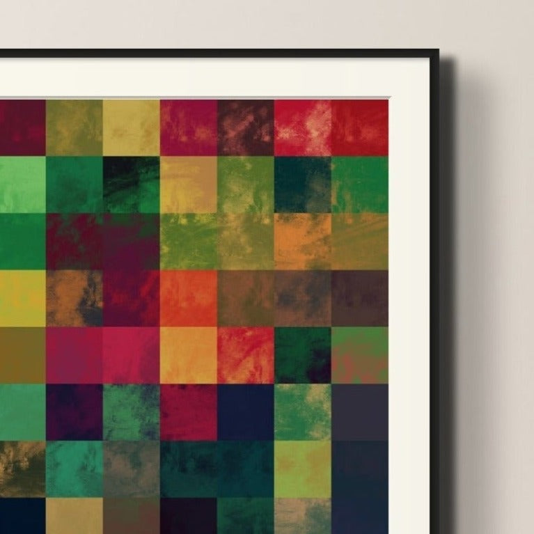 HUES COLLECTION KOSIMA ABSTRACT ART