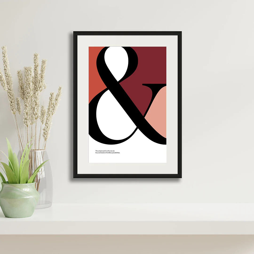 AMPERSAND COLORS TYPOGRAPHY