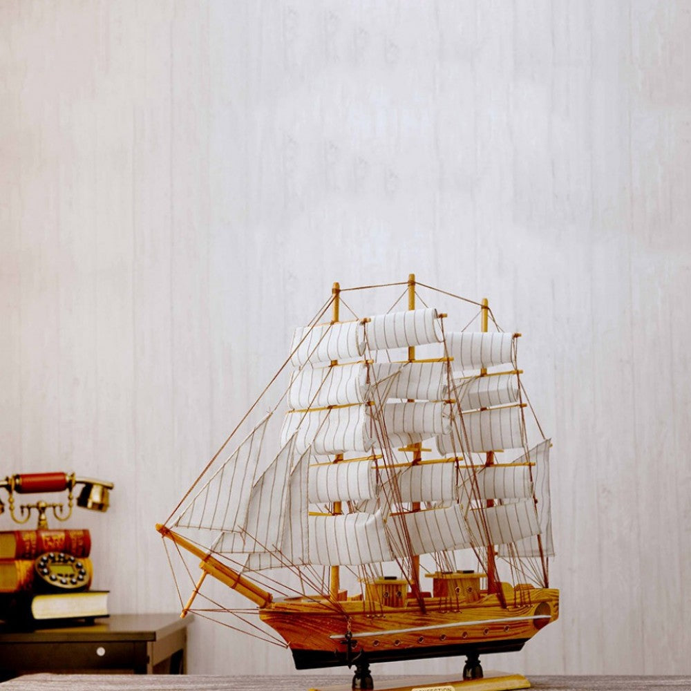 Decor Passat Tall Ship Detailed Wooden Model