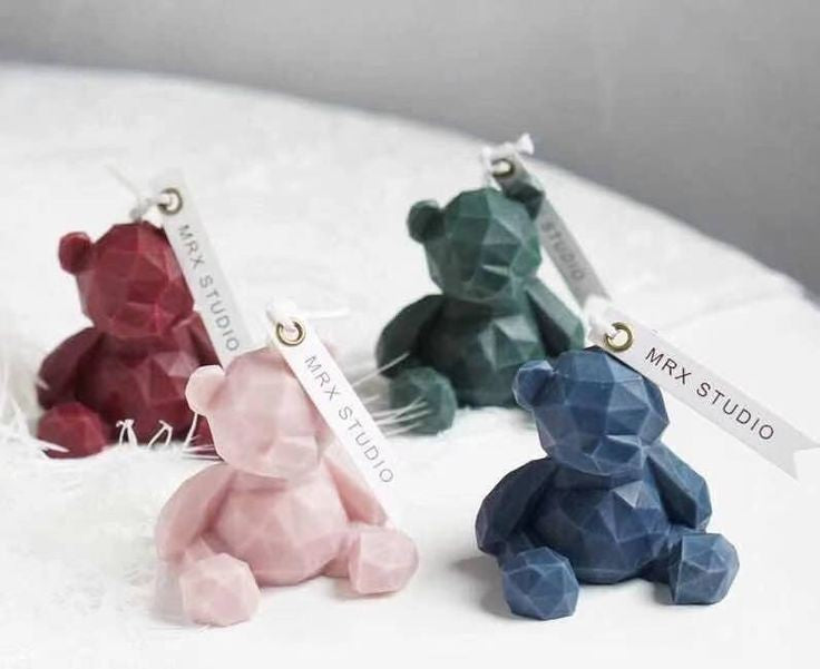 Teddy Bear Candle