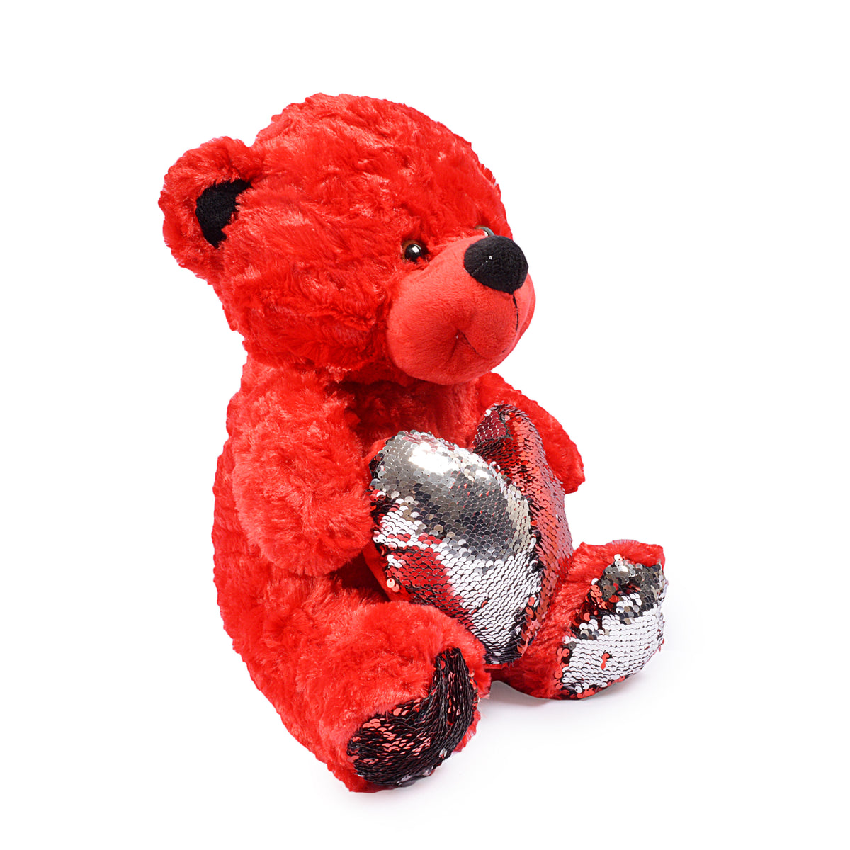 Fluffy Teddy Bear with Shinning Love