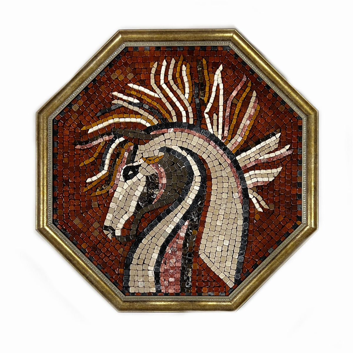 Horse Stoned Wall Mosaics (24" inches)