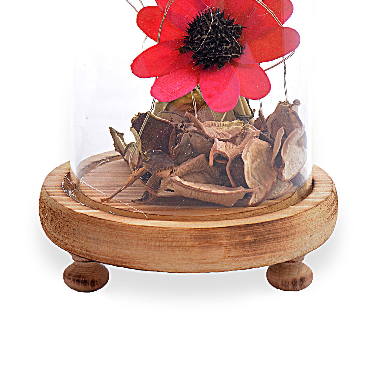 Decorative Forest Flower Design Lightning Pot Poori