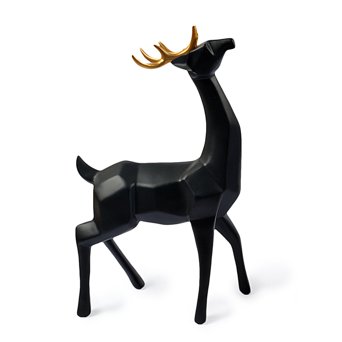 Modern Creative Deer Figurines (Black) - Homsstore