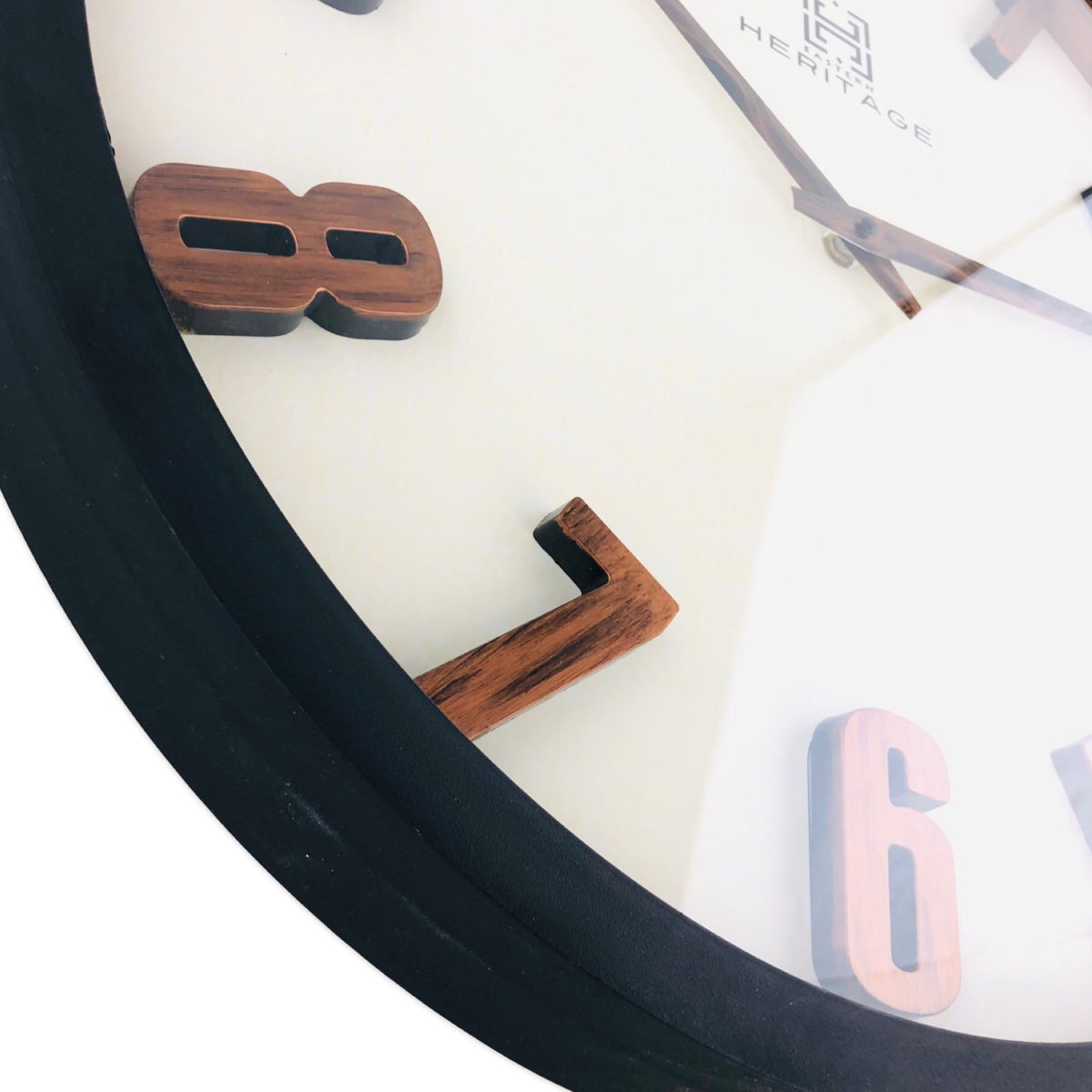 Black Border Wall Clock