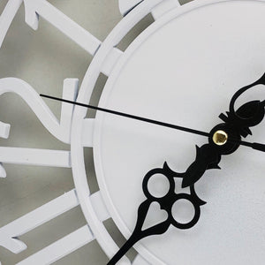 Wall Clock With White Border