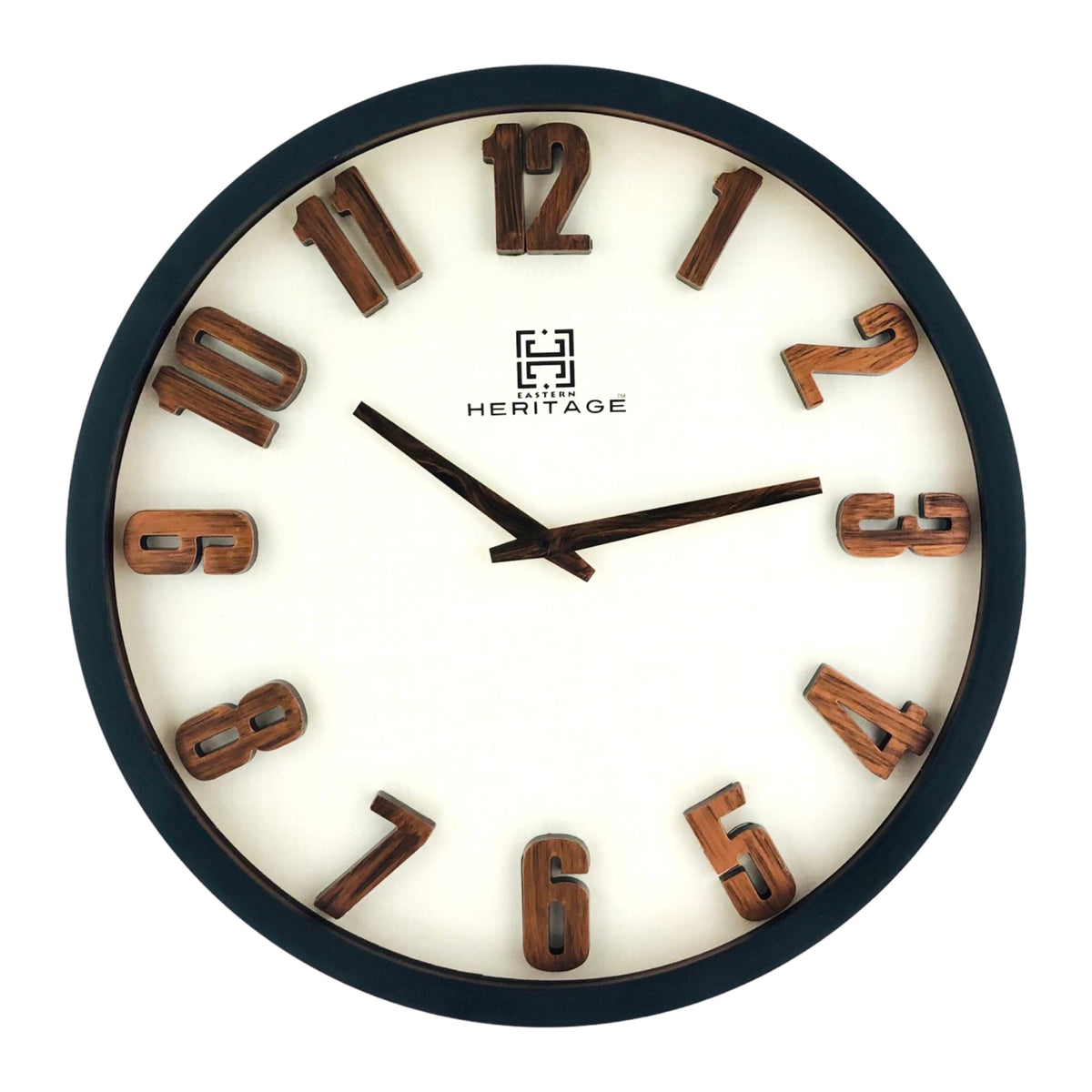 Black Border Wall Clock
