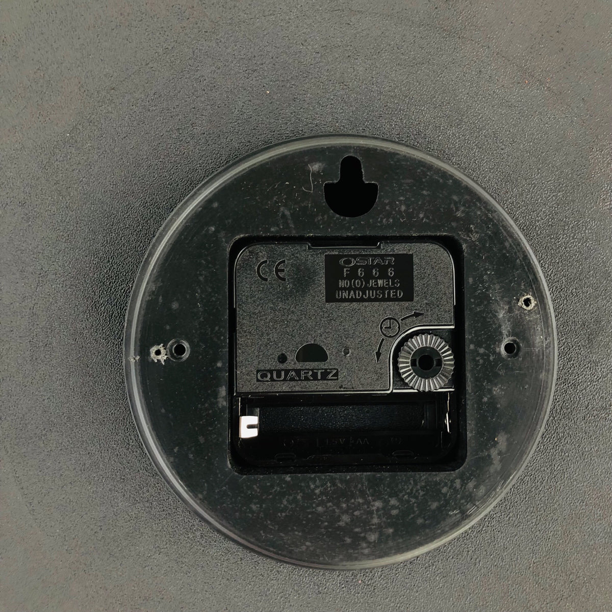 Wall Clock With White Border