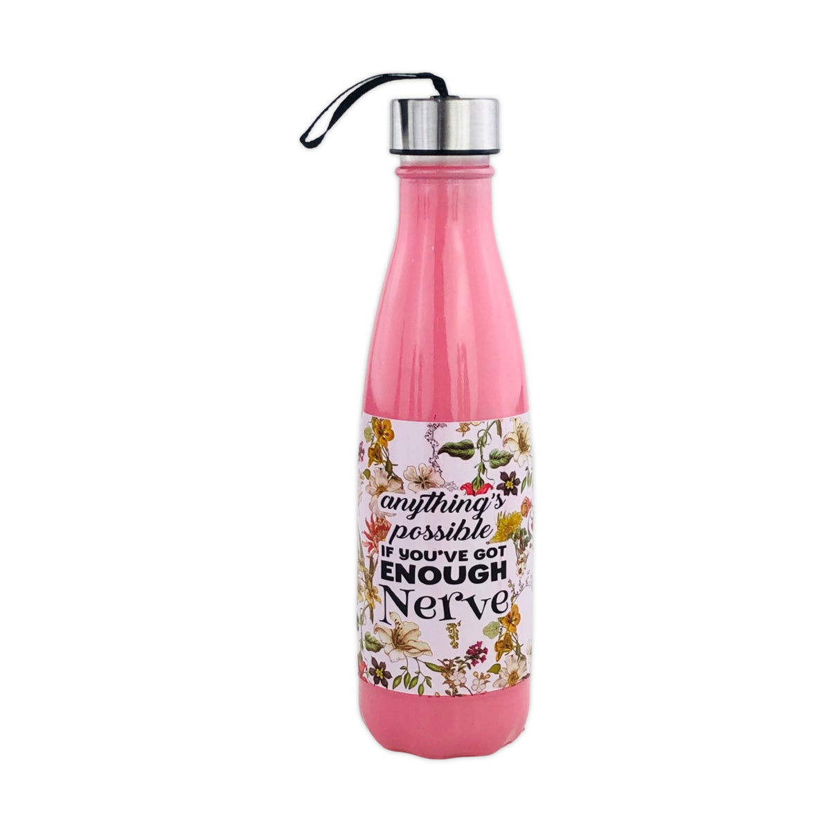 Kleeyo Colorful Glass Bottles With Quotation