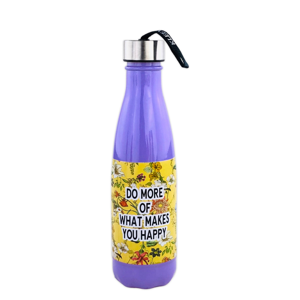 Kleeyo Colorful Glass Bottles With Quotation