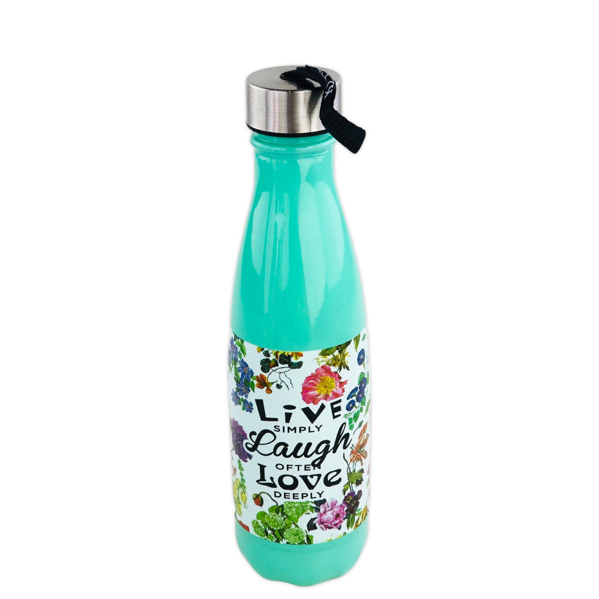 Kleeyo Colorful Glass Bottles With Quotation