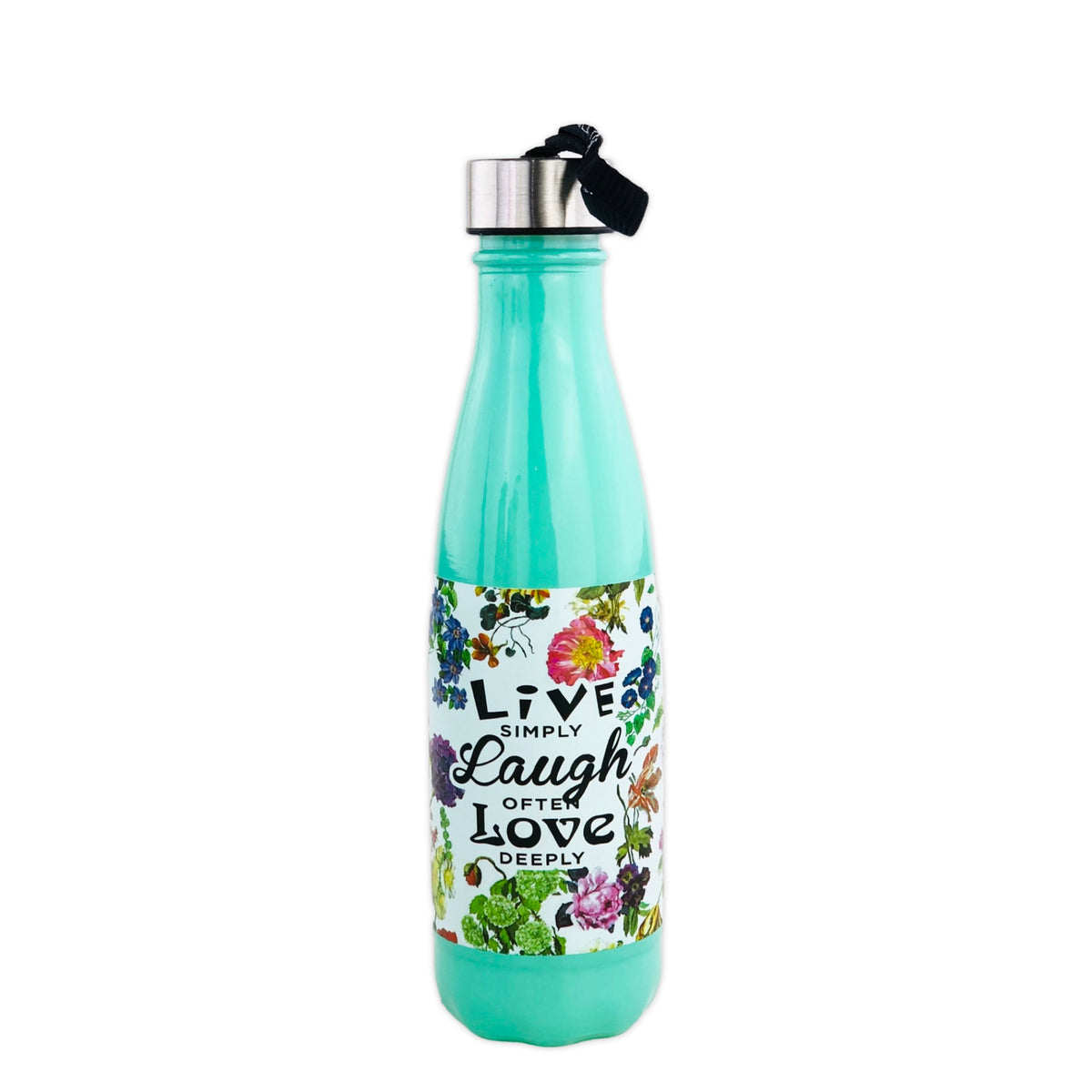 Kleeyo Colorful Glass Bottles With Quotation