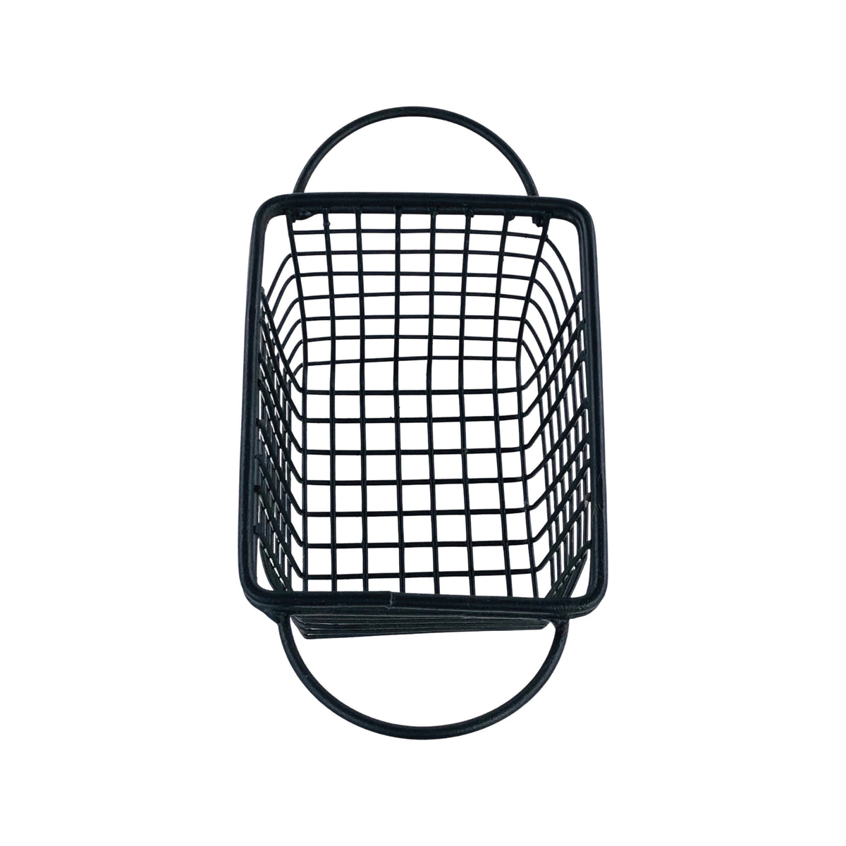 Rectangular Storage Basket With Handle