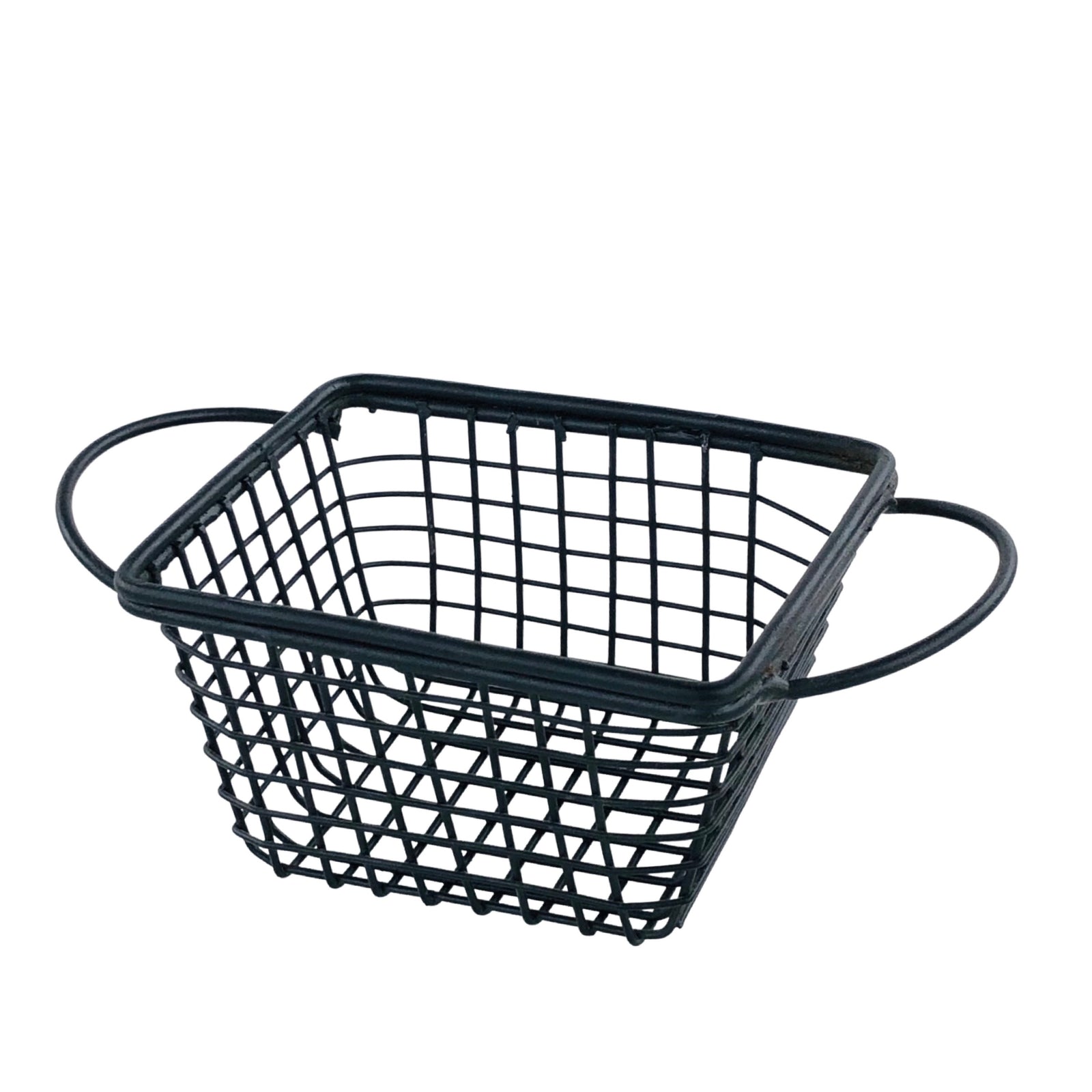 Rectangular Storage Basket With Handle