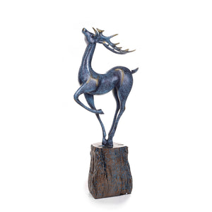 European style Resin Deer Figurine Statue (Set of 2)