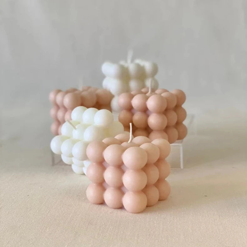 Pastel Bubble candle
