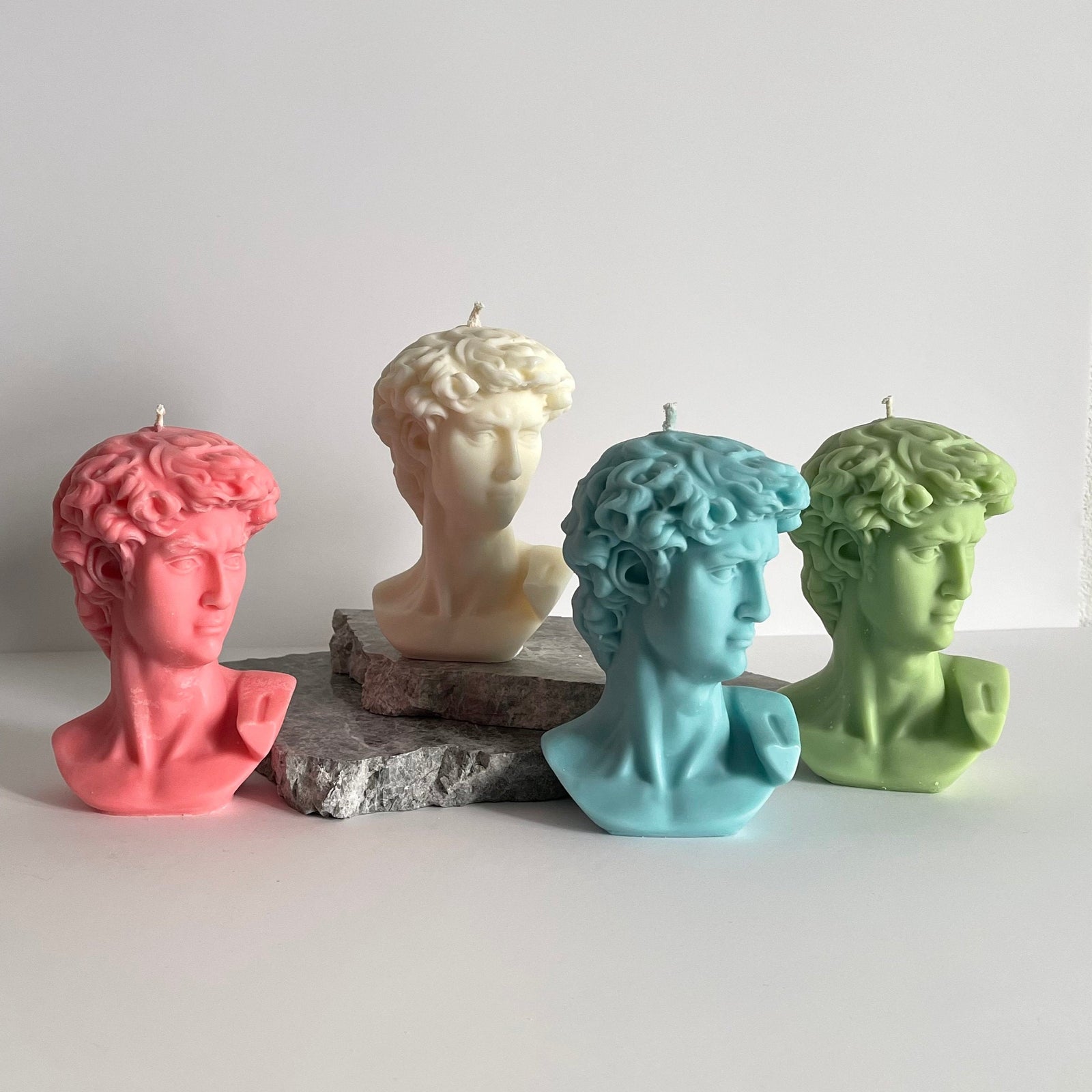 Mini David Candle (Set of 4)