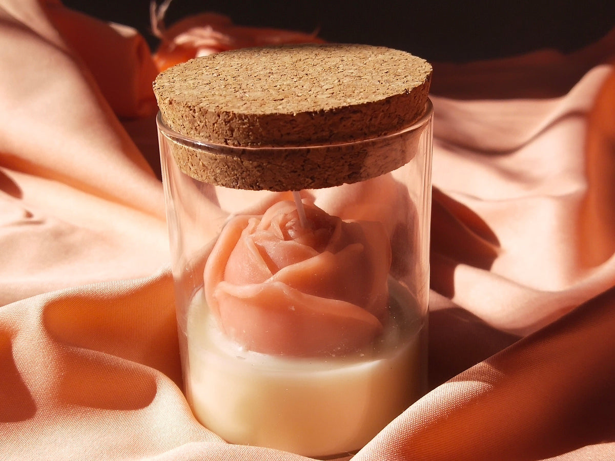 Rose Jar Candle