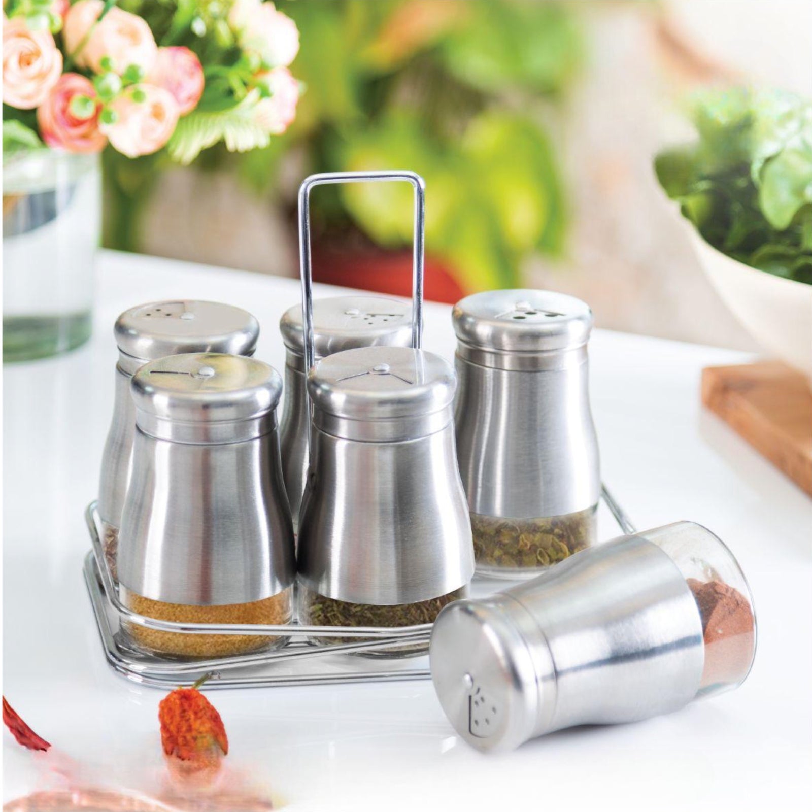 Hemantus Steel Spice Set