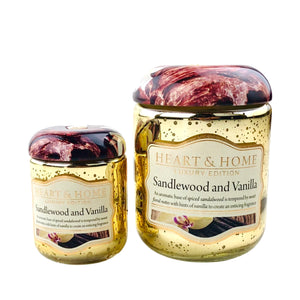 H&H Sandalwood & Vanilla Jar Candle