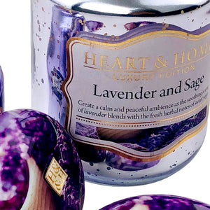 H&H Lavender & Sage Jar Candle