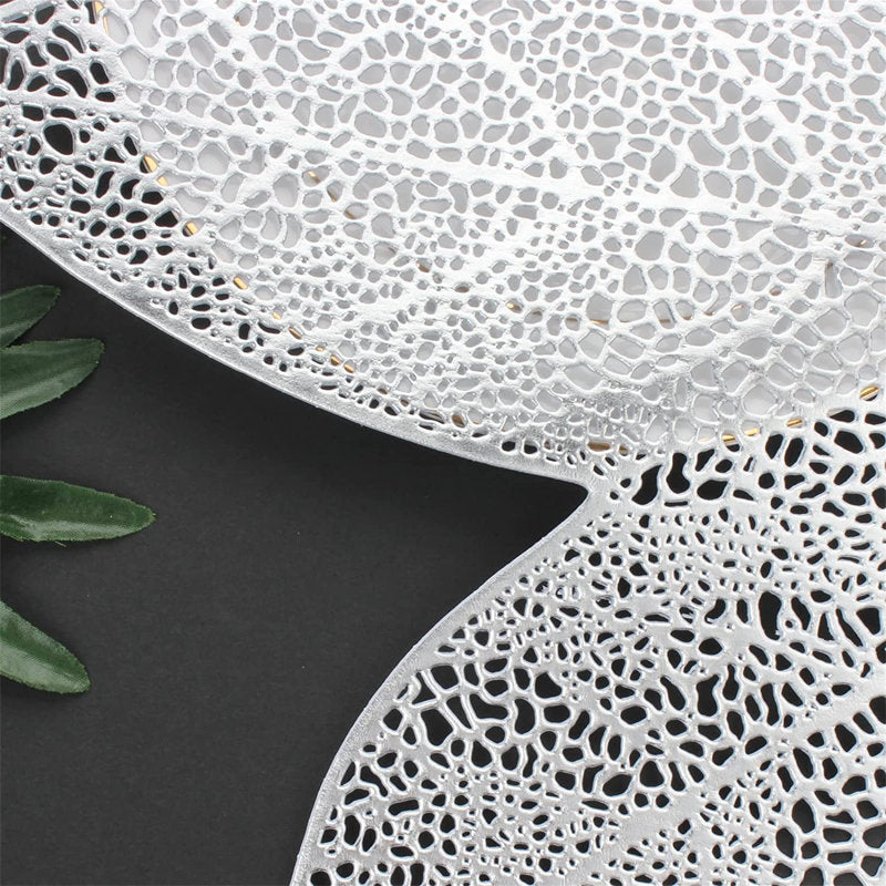 Golden Leafe Shaped Place mat (set of 2)
