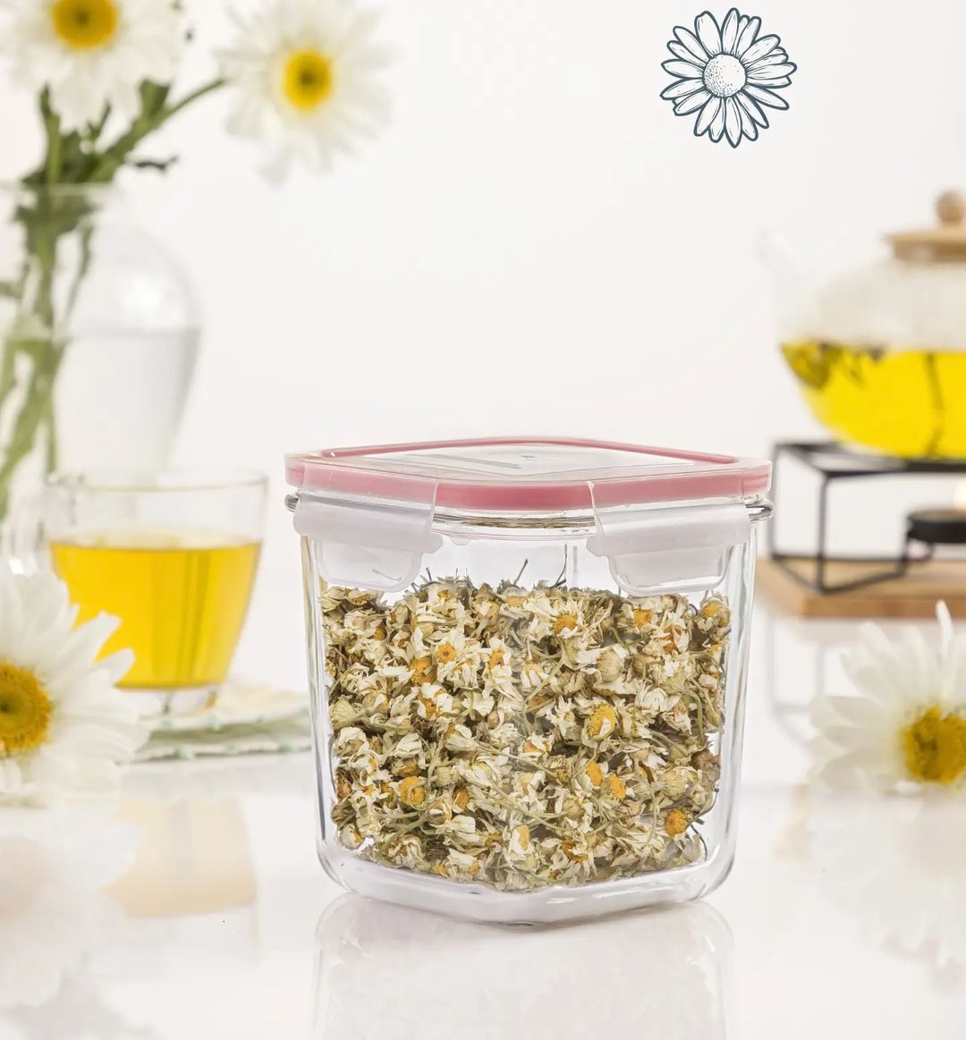 Glass SNACK CONTAINER