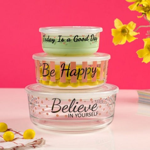 COOL GLASS CONTAINER SET