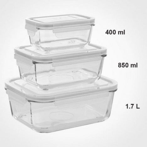 GLASS FOOD BOX