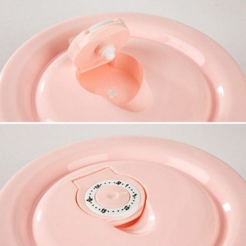 ROUND GLASS CONTAINER SET