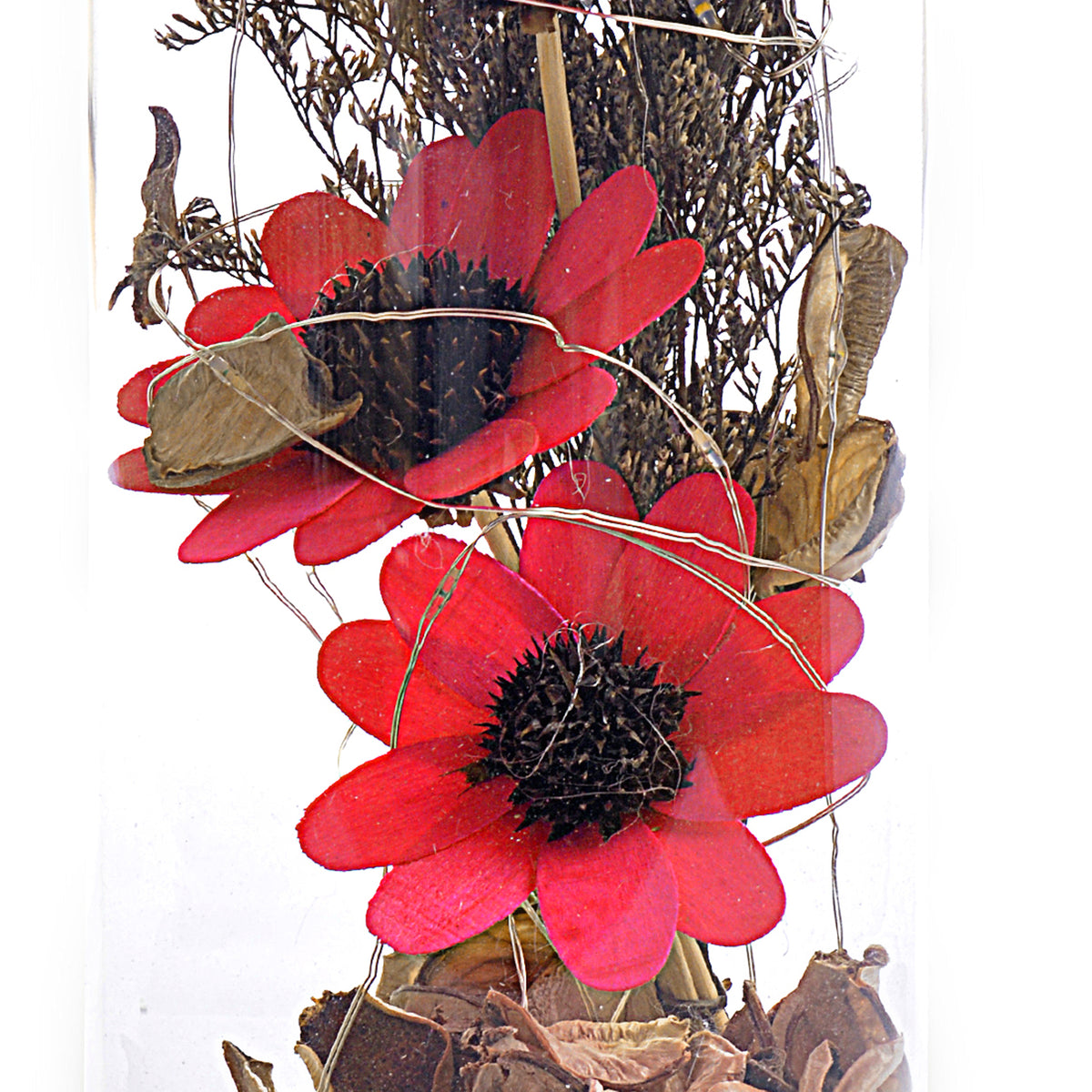 Decorative Forest Flower Design Lightning Pot Poori