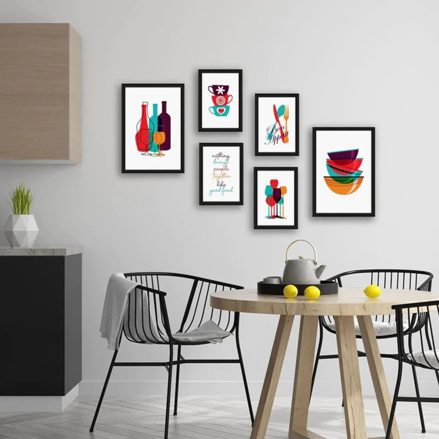BON APPETIT WALL GALLERY SET