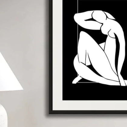 THINKING FIGURE ABSTRACT ART