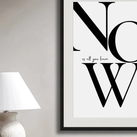 NOW TYPOGRAPHY ART