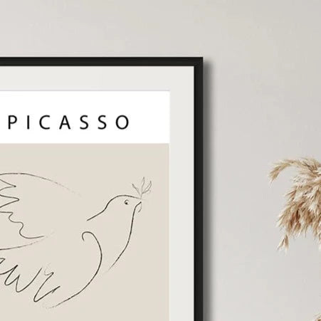 PICASSO INSPIRED BIRD OF LOVE ART