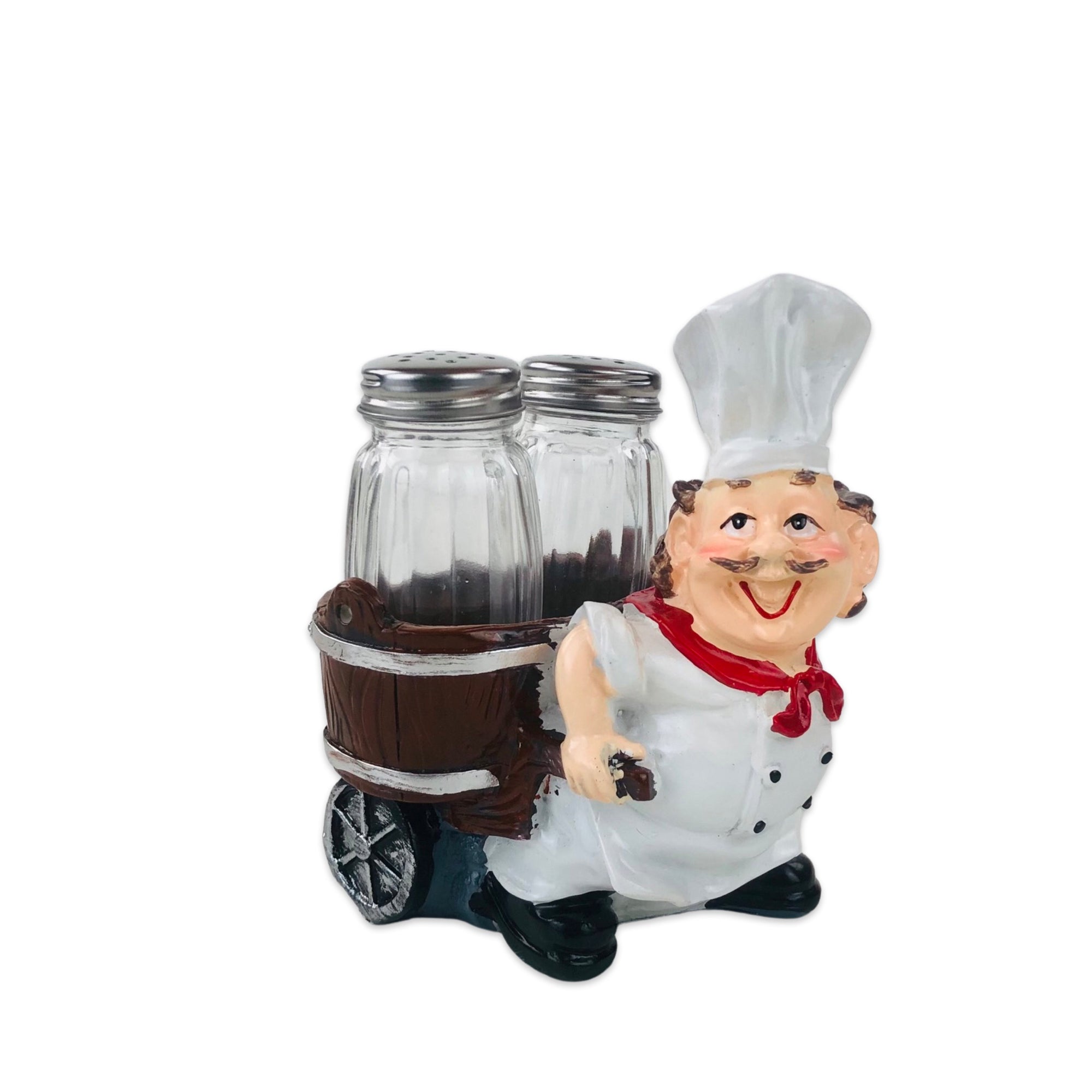 Decorative Chef Salt & Pepper Holder