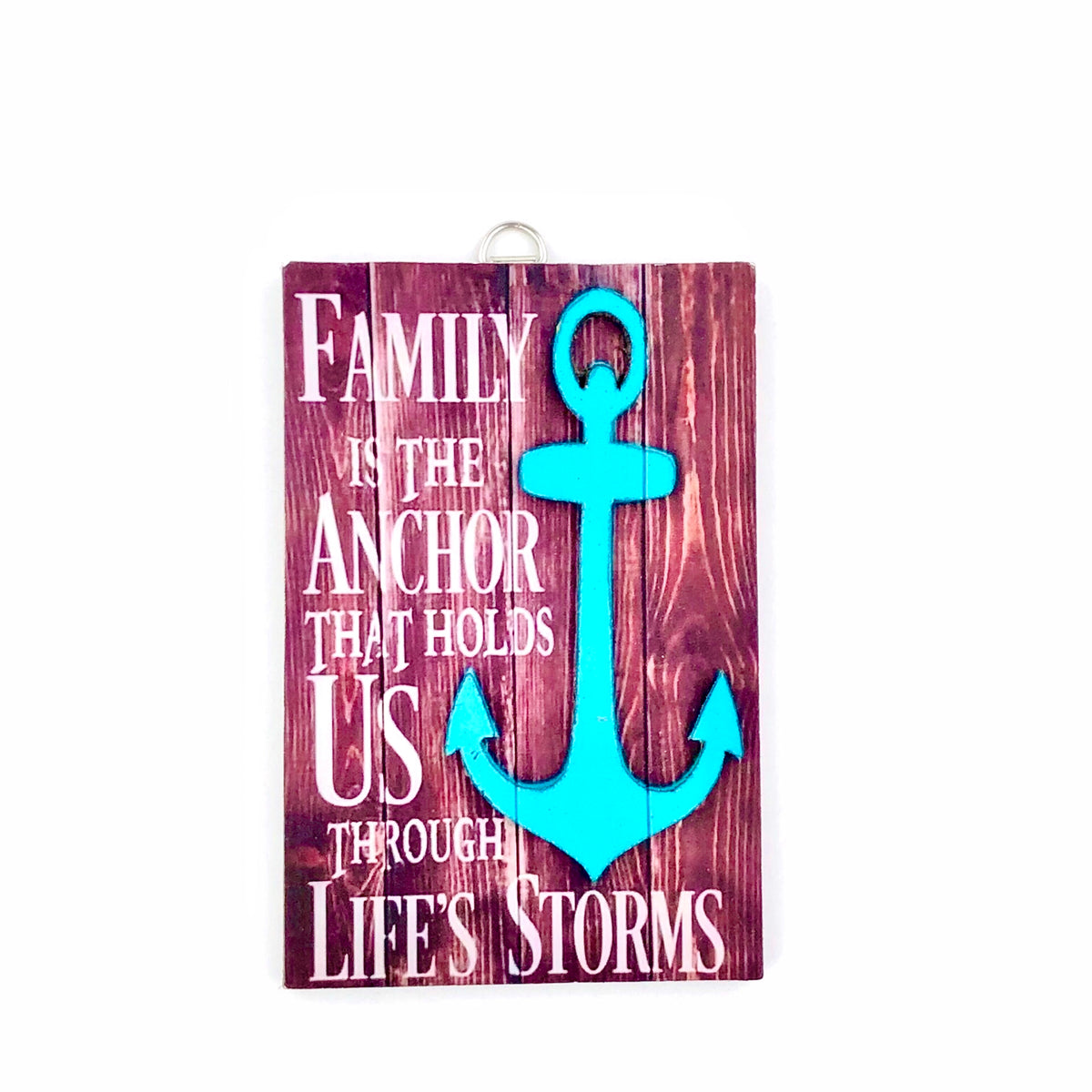 Family Ancher Wall Quotation