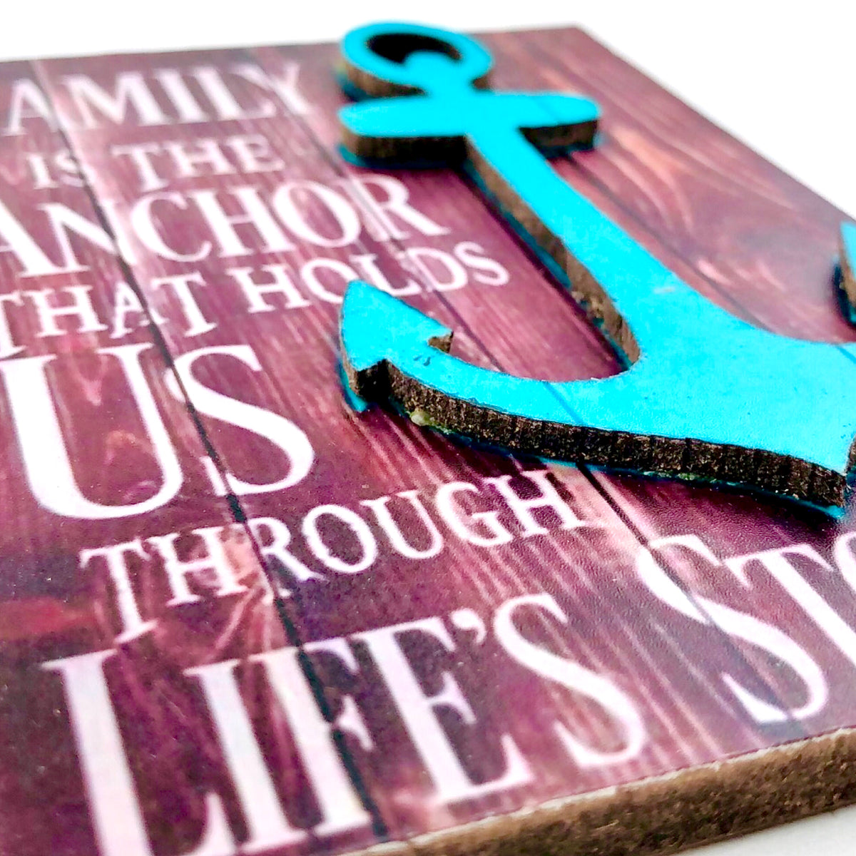 Family Ancher Wall Quotation