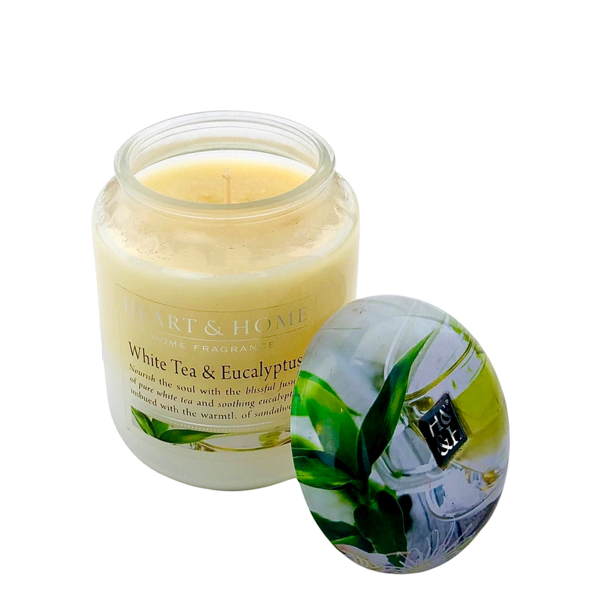 H&H White Tea Jar Candle