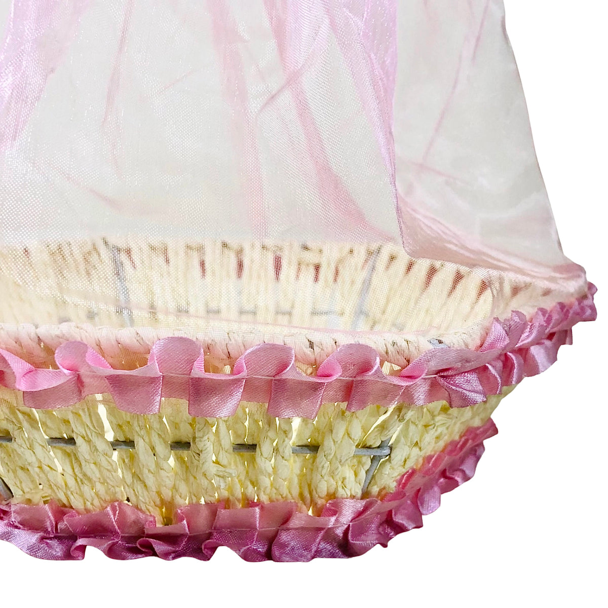 Braided Colorful Basket