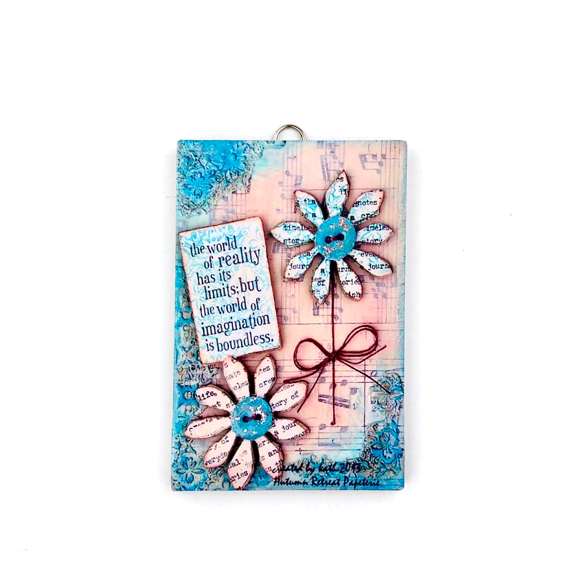 World Of Reality Wall Quotation