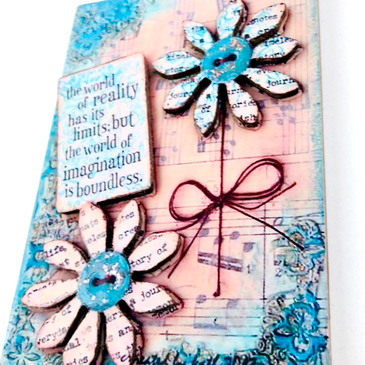 World Of Reality Wall Quotation