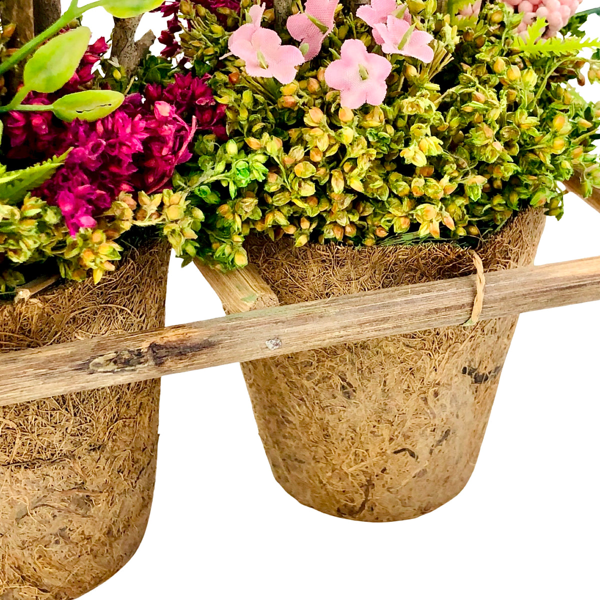 Colorful 3 Pot Planters