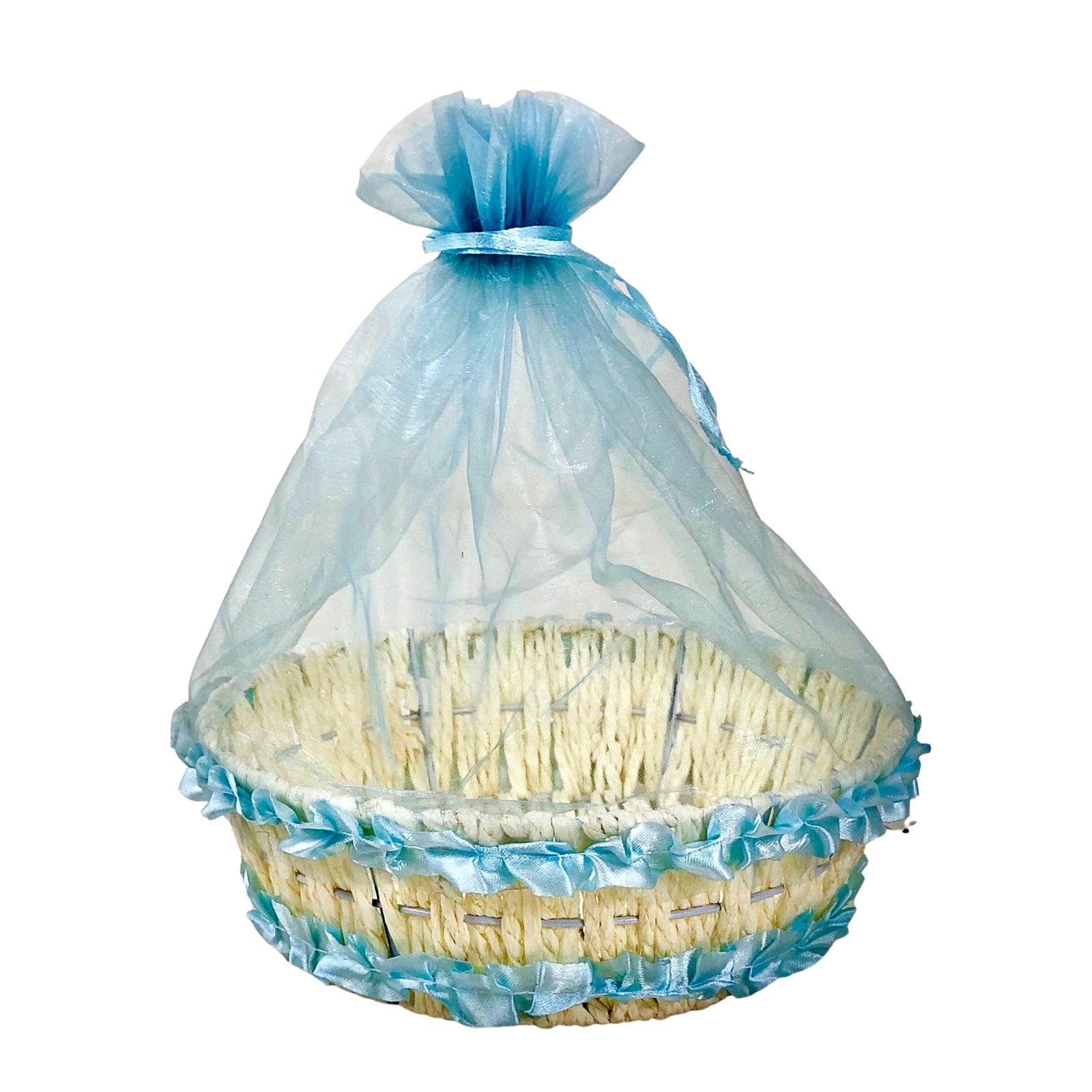 Braided Colorful Basket