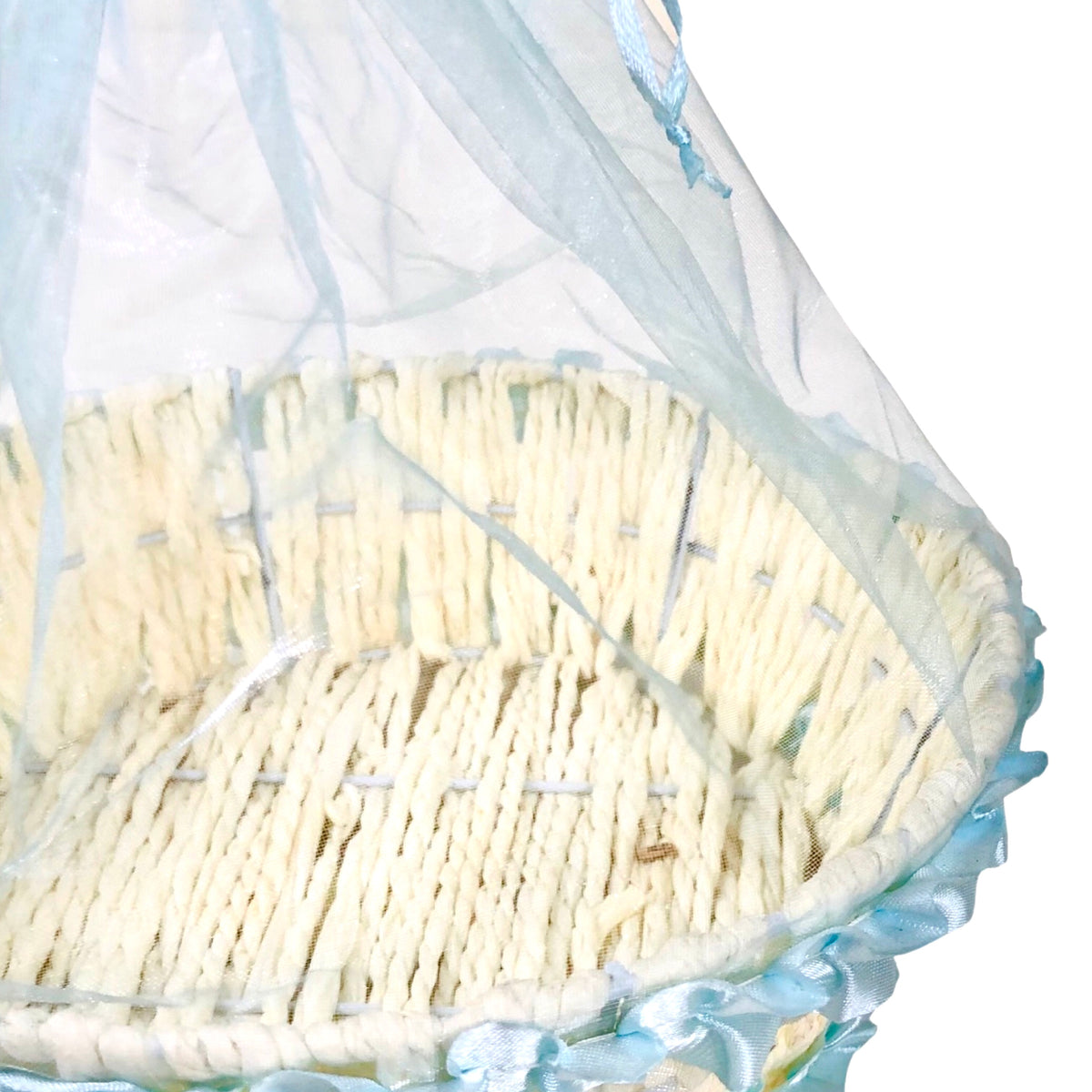 Braided Colorful Basket