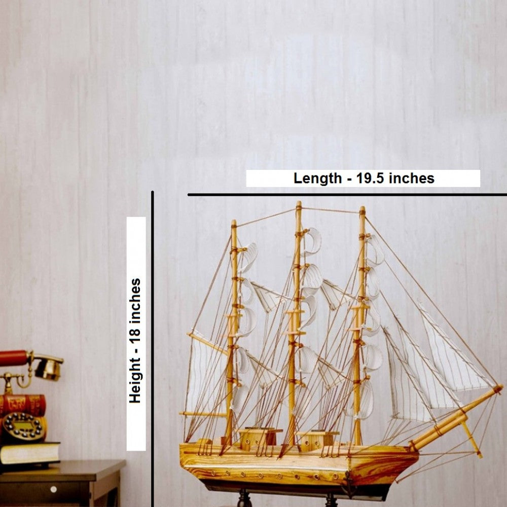 Decor Passat Tall Ship Detailed Wooden Model