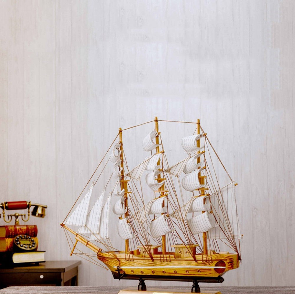 Decor Passat Tall Ship Detailed Wooden Model